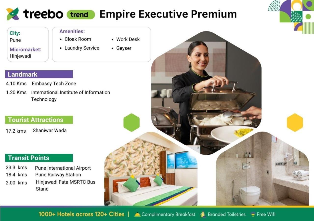 Treebo Empire Executive Premium Pune Luaran gambar